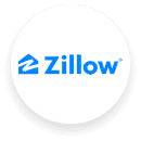 Zillow logo - Real estate and rental marketplace