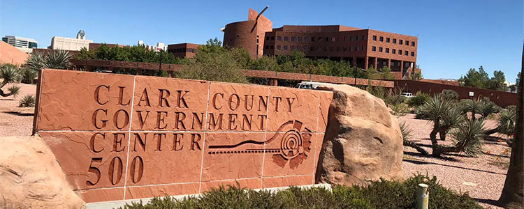 Clark County government building, Nevada